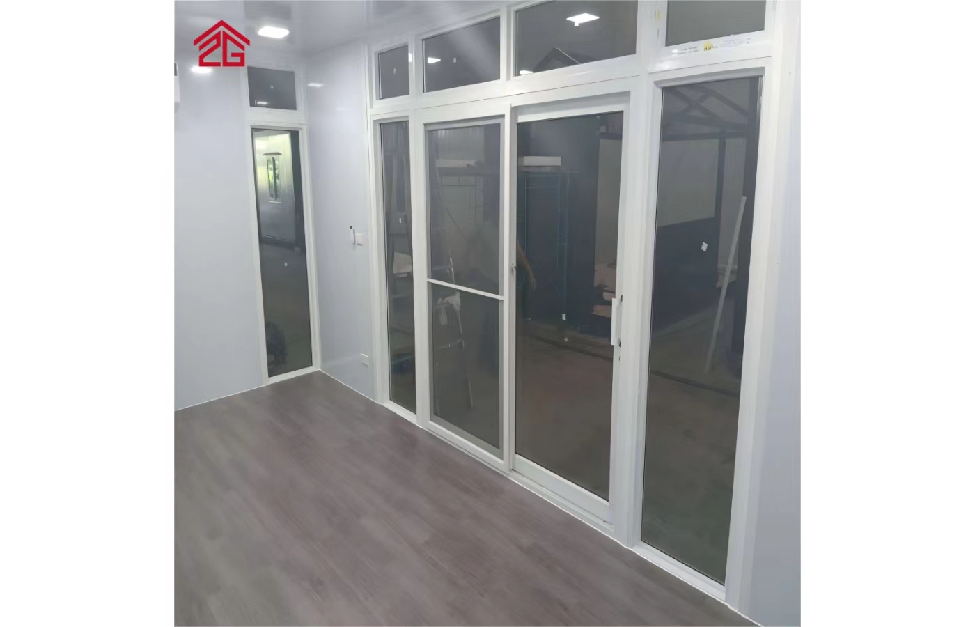 30 Fuß großes, modernes Design-Festcontainerhaus, beliebte Residenz mit Satteldach und Badezimmer 30 Fuß großes, modernes Design-Festcontainerhaus, beliebte Residenz mit Satteldach und Badezimmer