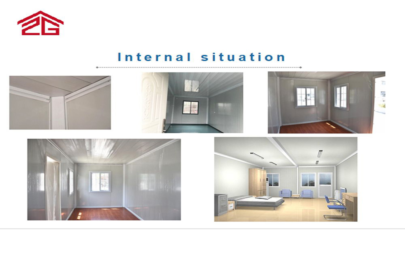 40 Fuß werkseitig angepasstes Fertighaus, tragbarer temporärer Schlafsaal oder Hotel 40 Fuß werkseitig angepasstes Fertighaus, tragbarer temporärer Schlafsaal oder Hotel