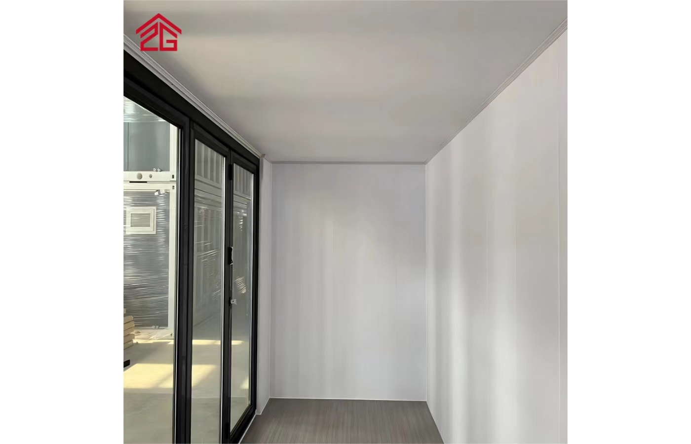 30 Fuß großes, modernes Design-Festcontainerhaus, beliebte Residenz mit Satteldach und Badezimmer 30 Fuß großes, modernes Design-Festcontainerhaus, beliebte Residenz mit Satteldach und Badezimmer