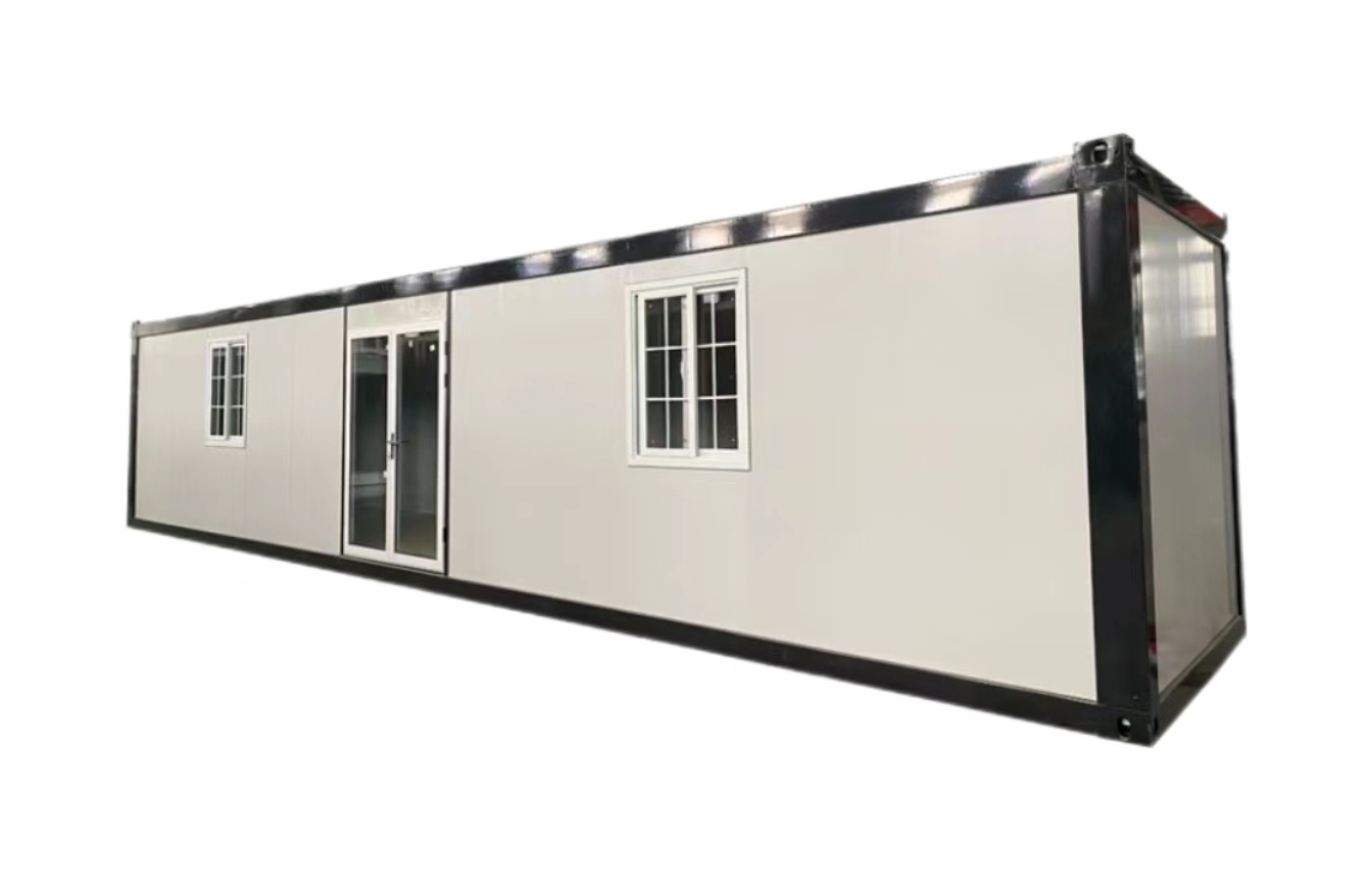 30 Fuß großes, modernes Design-Festcontainerhaus, beliebte Residenz mit Satteldach und Badezimmer 30 Fuß großes, modernes Design-Festcontainerhaus, beliebte Residenz mit Satteldach und Badezimmer