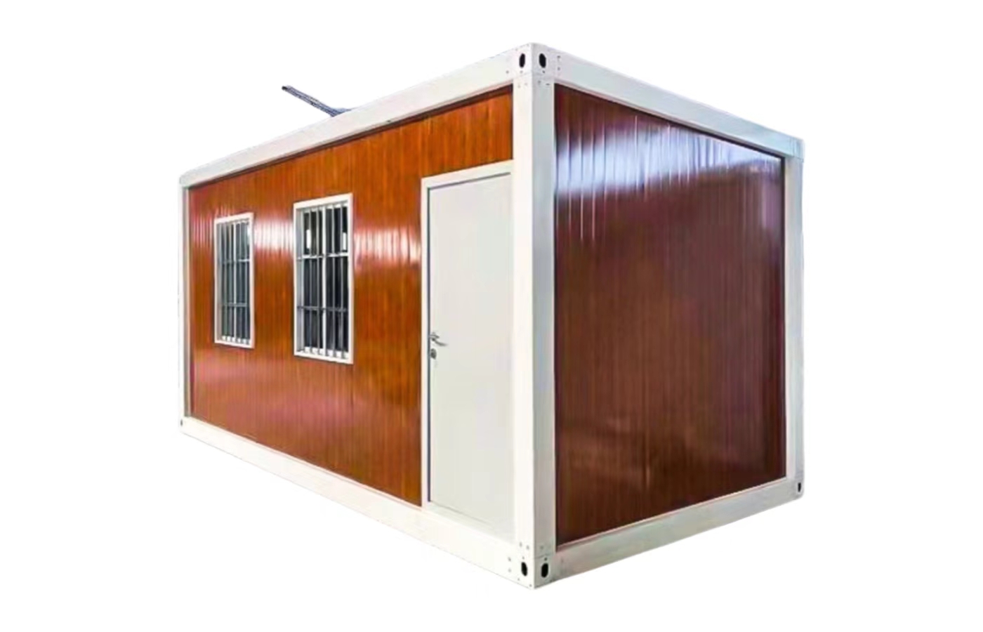 30 Fuß großes, modernes Design-Festcontainerhaus, beliebte Residenz mit Satteldach und Badezimmer 30 Fuß großes, modernes Design-Festcontainerhaus, beliebte Residenz mit Satteldach und Badezimmer