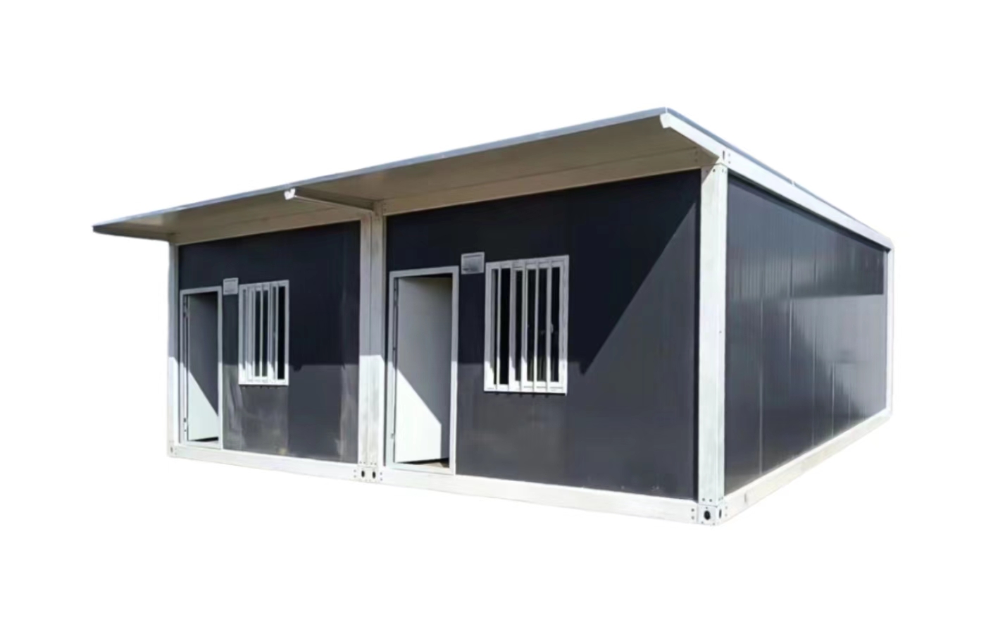 30 Fuß großes, modernes Design-Festcontainerhaus, beliebte Residenz mit Satteldach und Badezimmer 30 Fuß großes, modernes Design-Festcontainerhaus, beliebte Residenz mit Satteldach und Badezimmer