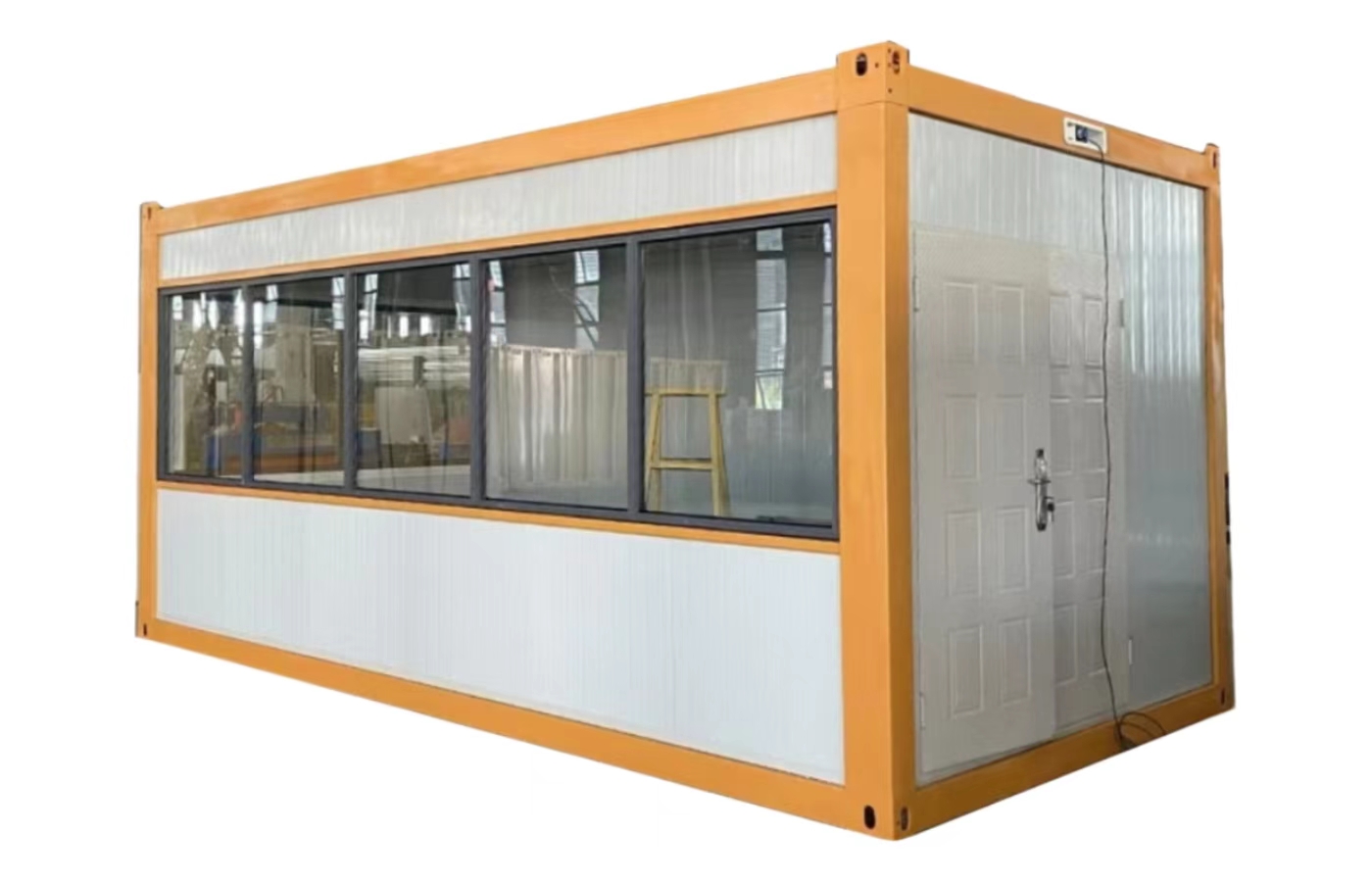 30 Fuß großes, modernes Design-Festcontainerhaus, beliebte Residenz mit Satteldach und Badezimmer 30 Fuß großes, modernes Design-Festcontainerhaus, beliebte Residenz mit Satteldach und Badezimmer