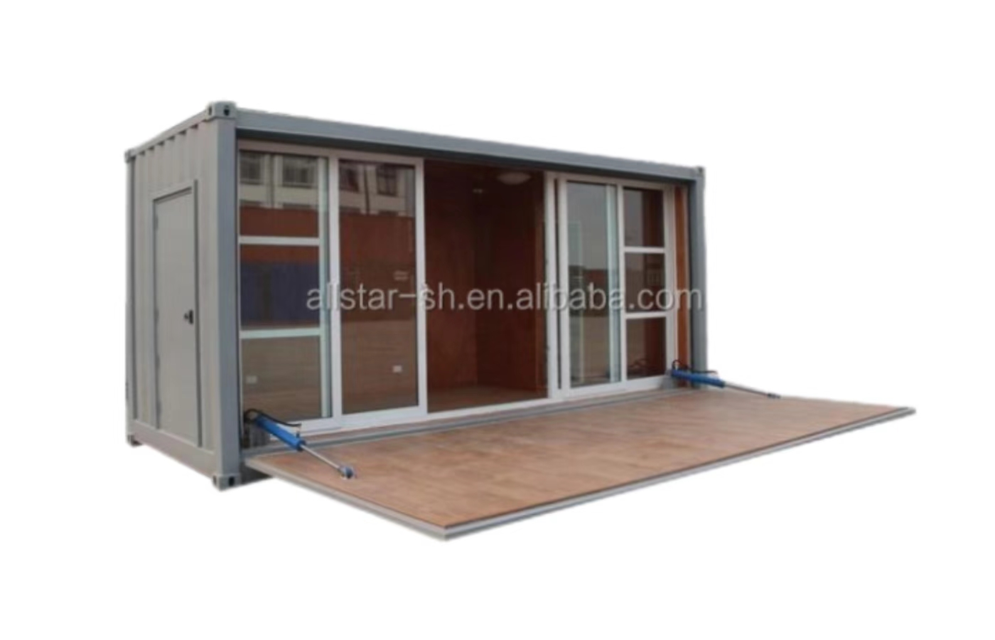 30 Fuß großes, modernes Design-Festcontainerhaus, beliebte Residenz mit Satteldach und Badezimmer 30 Fuß großes, modernes Design-Festcontainerhaus, beliebte Residenz mit Satteldach und Badezimmer