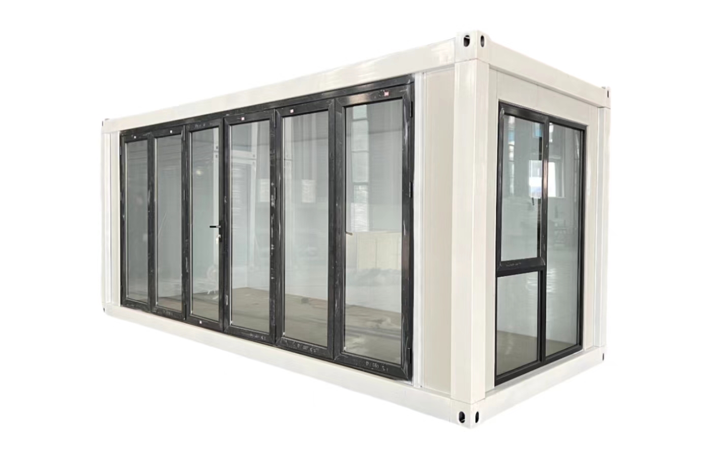 30 Fuß großes, modernes Design-Festcontainerhaus, beliebte Residenz mit Satteldach und Badezimmer 30 Fuß großes, modernes Design-Festcontainerhaus, beliebte Residenz mit Satteldach und Badezimmer