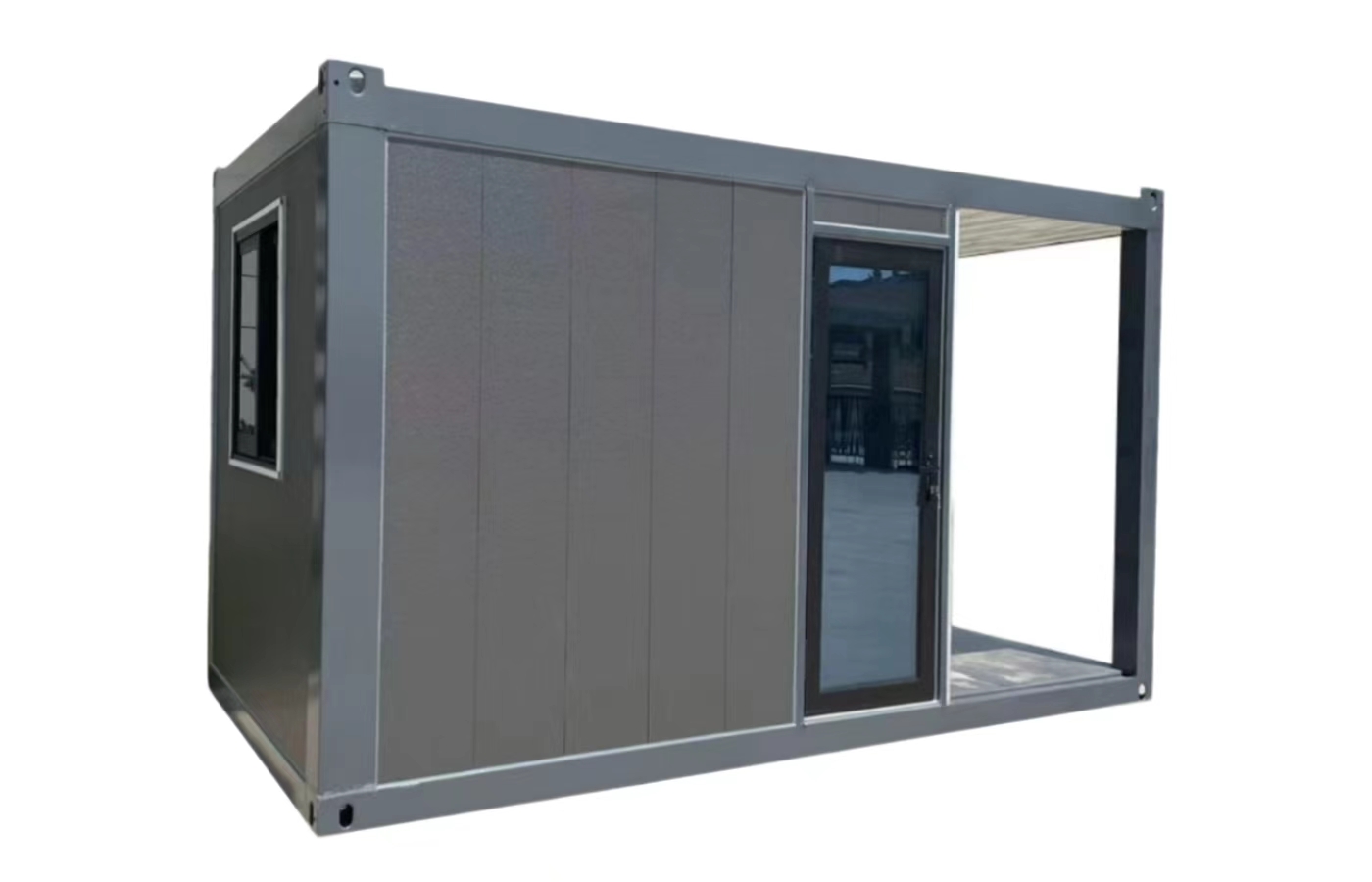 30 Fuß großes, modernes Design-Festcontainerhaus, beliebte Residenz mit Satteldach und Badezimmer 30 Fuß großes, modernes Design-Festcontainerhaus, beliebte Residenz mit Satteldach und Badezimmer