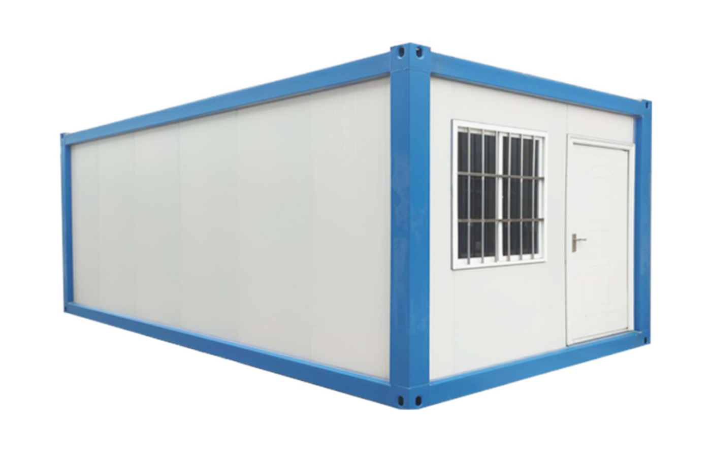 30 Fuß tragbares Haus mit Stahlstruktur, erschwingliches Flat-Pack-Containerhaus, maßgeschneiderter Shop